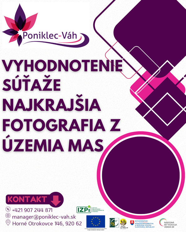 Vyhodnotenie súťaže „Najkrajšia fotografia z územia MAS 2024“ – 14. ročník